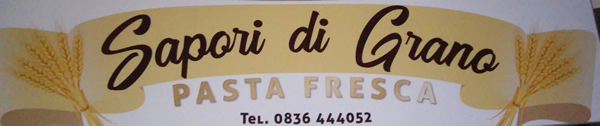 Logo Pasta Fresca Sapori Di Grano - Associato ASS.COMM. MURO LECCESE- Associazione commercianti di Muro Leccese